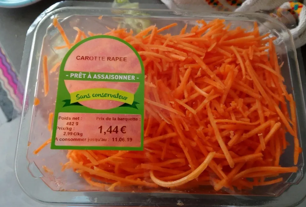 Carotte râpée