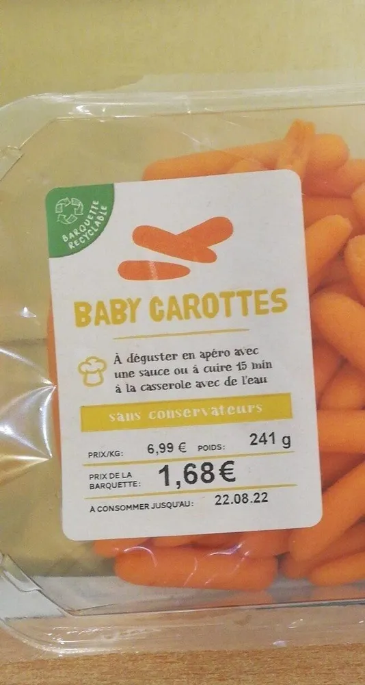 Baby carottes