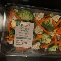 Légumes vapeur