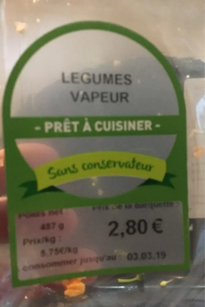 Legume vapeur