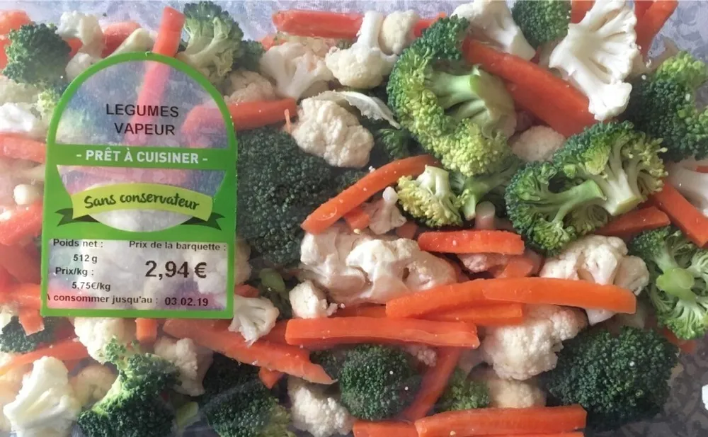 Legumes vapeur