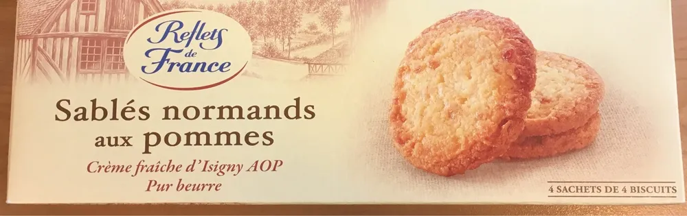 Sablés normands aux pommes