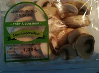 Champignons blancs émincés