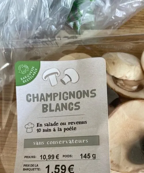 Champignons blancs
