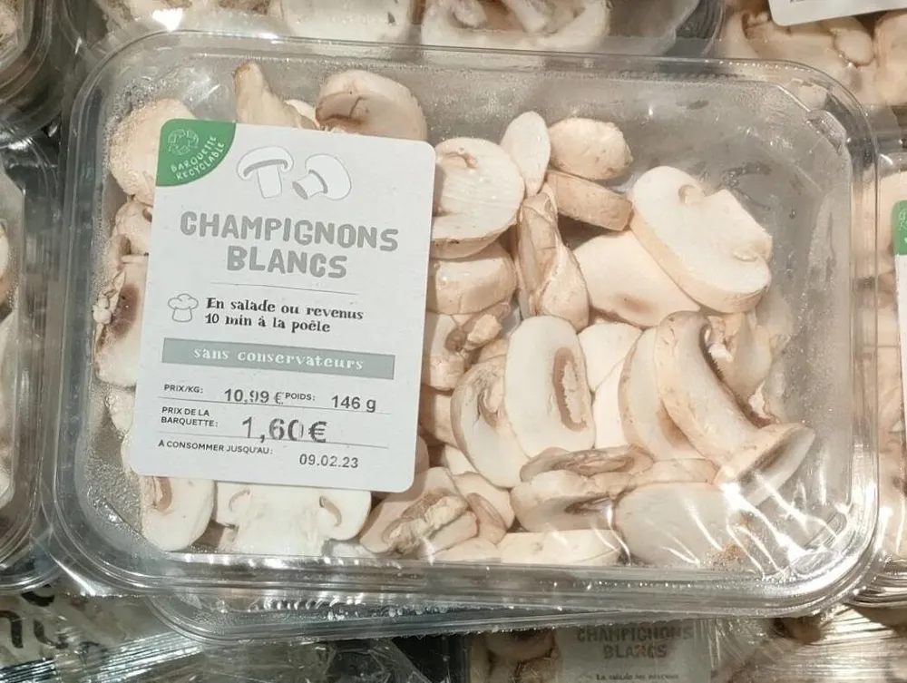 Champignons blanc