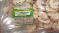 champignons émincés