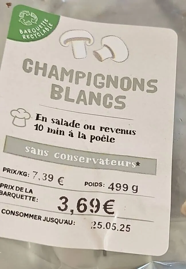 Champignons blancs
