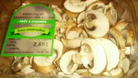 Émincés de champignons brun