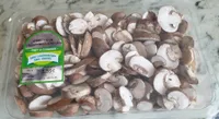 Émincés de champignons bruns