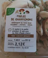 Poêlée de champignons