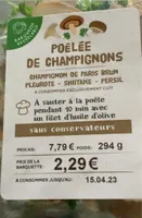 Poelee de chzmignond