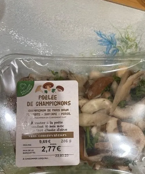 Poêlée de Champignons