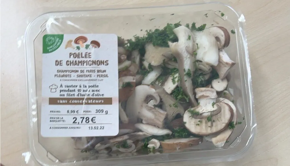 Poêlée de champignons
