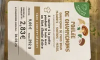 Poêlée de champignons