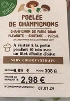 Poelee de champignons