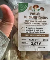 Poêlee de champignon