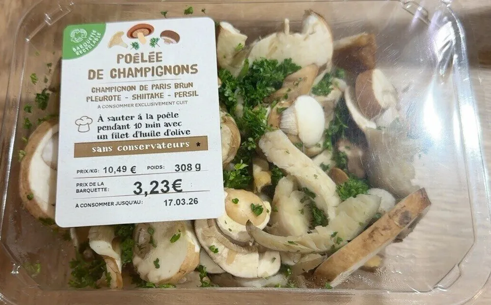 Poelee de champignons