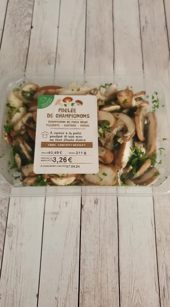 Melanges de champignons