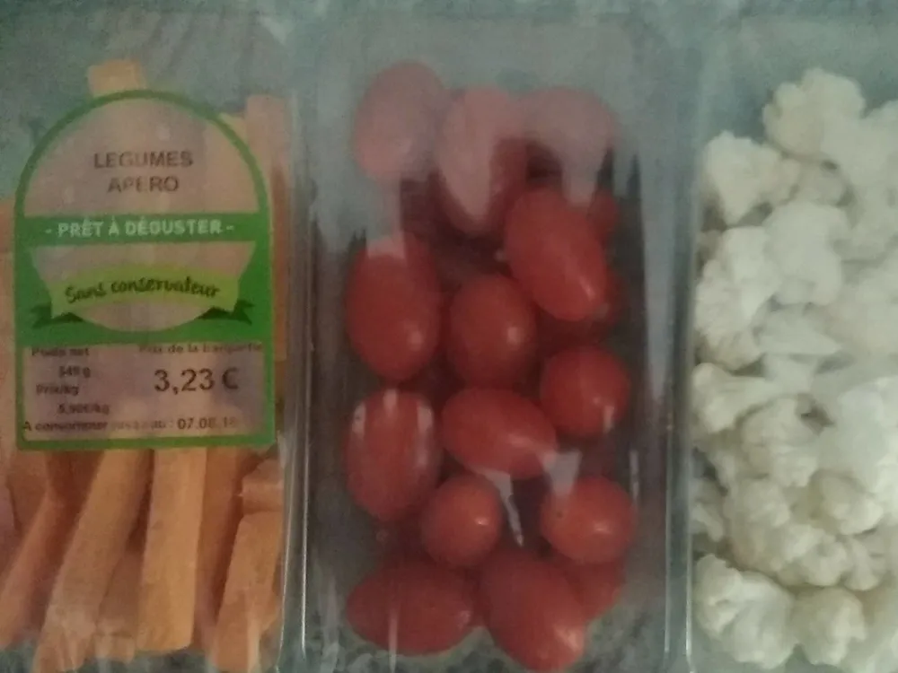Légumes apéro