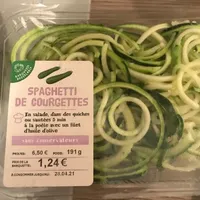Spaghettis de courgettes