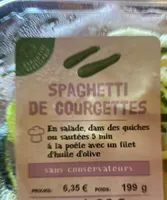 Spaghettis  courgettes
