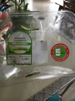Spagetti courgette