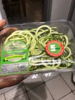 Spaghetti courgette