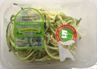 Spaghetti Courgette