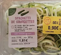 Spaghetti courgette