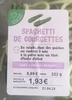 Spaghetti courgette