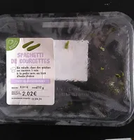 Spaghetti de courgettes