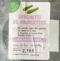 Spaghetti de courgettes