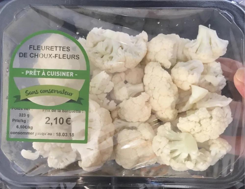 Fleurette de choux fleurs