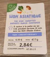 Wok asiatique