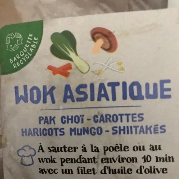 Wok asiatique