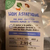 Wok asiatique