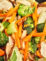 Wok asiatique
