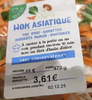 Wok asiatique