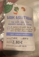 Wok asiatique