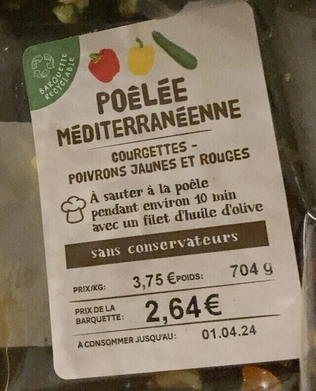 Poelee mesiterraneenne