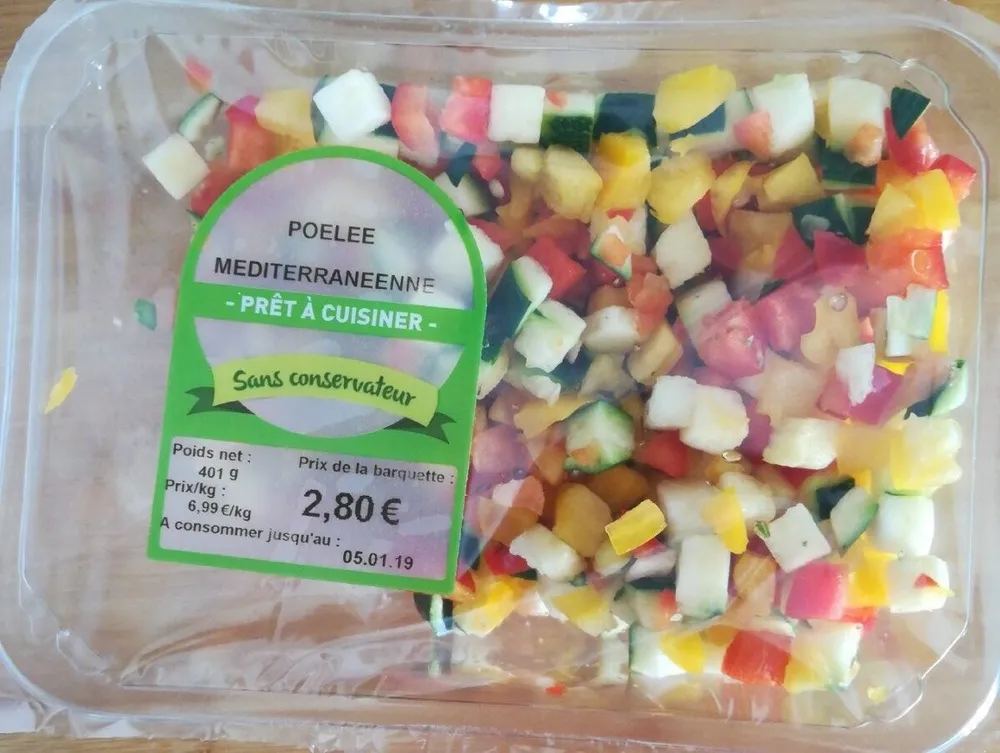 Poelee méditerranéenne