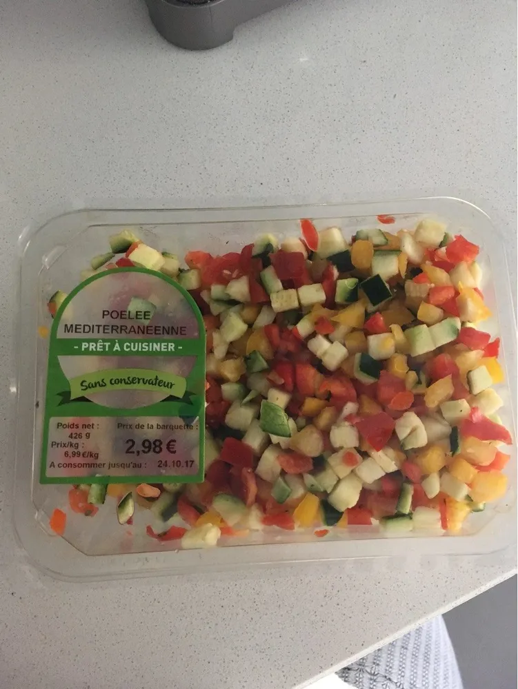 Poelee mediterranéenne