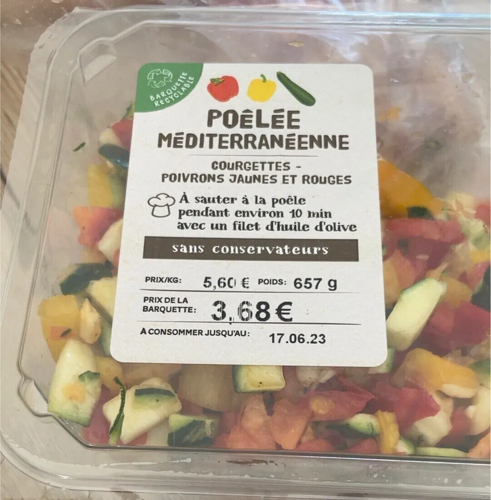 Poêlée méditerranéenne