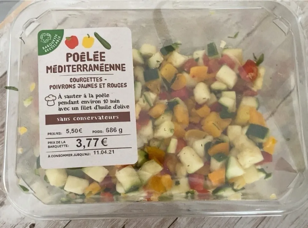Poelee mediterraneenne