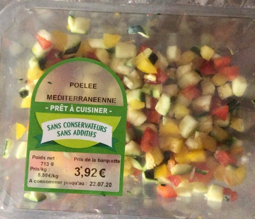 Poelee mediterraneenne