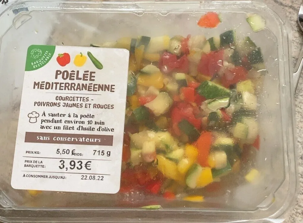 Poêlée Méditerranéenne