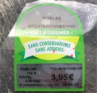 Poelee mediterraneenne