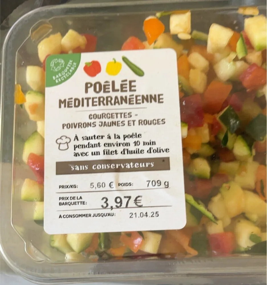 Poêlée méditerranéenne