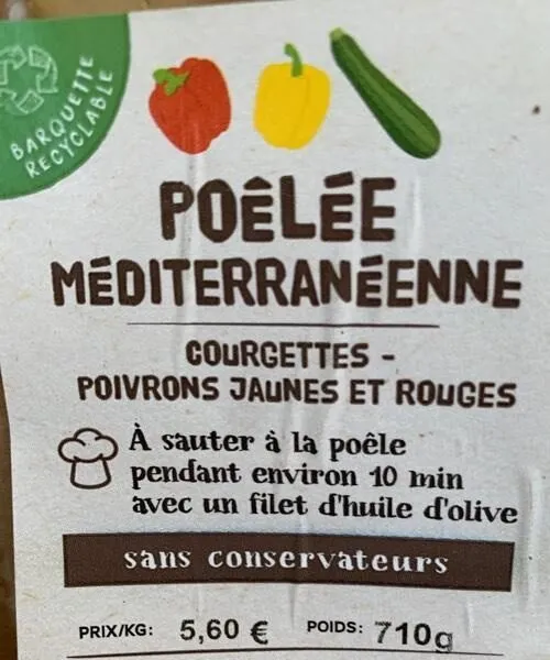 Poêlée méditerranéenne