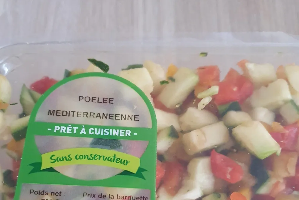 Mélange de légumes prêt à cuisiner